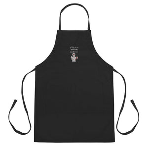 Black Hitchin to get in the Kitchen Apron