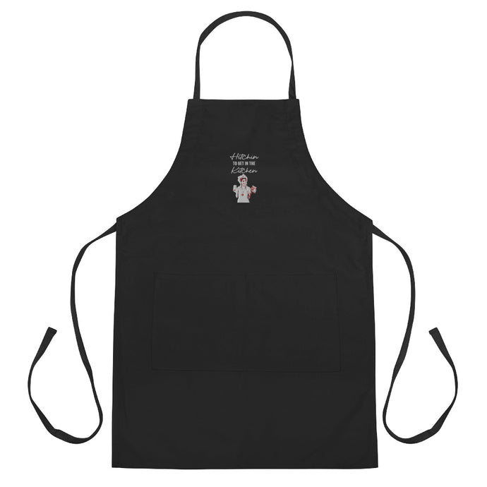 Black Hitchin to get in the Kitchen Apron