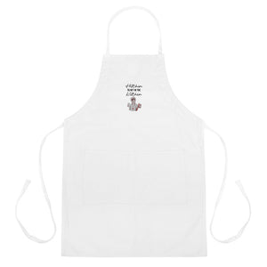 White Hitchin to get in the Kitchen Apron