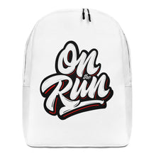 Load image into Gallery viewer, White On The Run Backpack