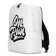 Load image into Gallery viewer, White On The Run Backpack