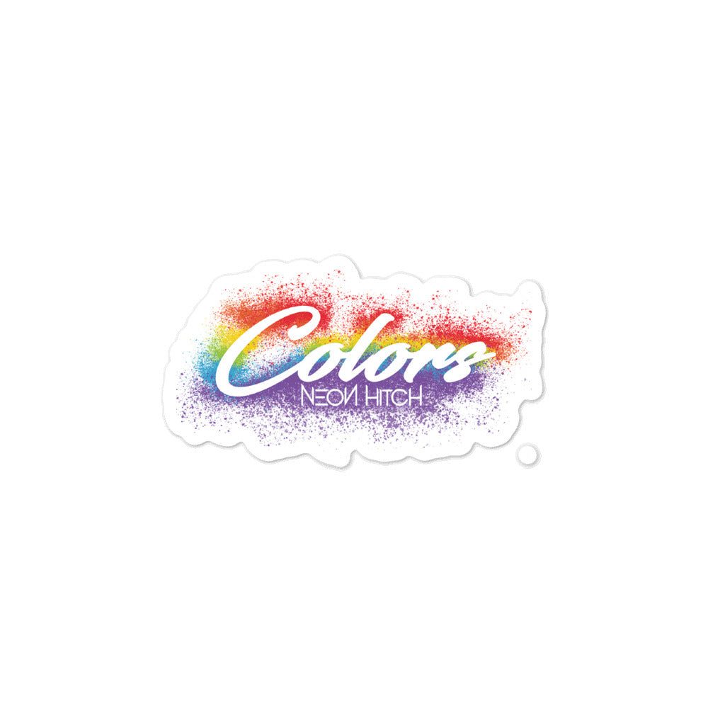 Colors sticker