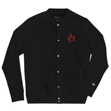 Load image into Gallery viewer, Embroidered Anarchy Bomber Jacket