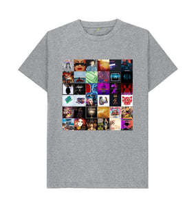 Athletic Grey Discography Print T-Shirt